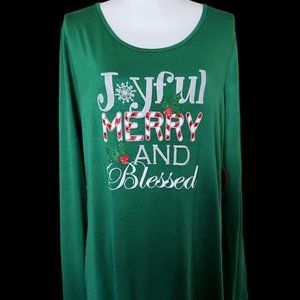 Joyful Christmas Women"s Top